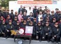 दांडी से दिल्ली तक एनसीसी मोटरसाइकिल रैली को हरी झंडी दिखाकर रवाना करते मुख्यमंत्री
