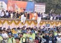 मुख्यमंत्री श्री भूपेंद्रभाई पटेल ने वड़ोदरा मैराथन के दसवें संस्करण का उद्घाटन किया