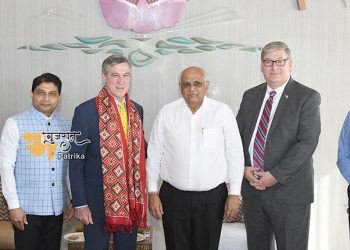 संयुक्त राज्य अमेरिका के डेलावेयर राज्य के राज्यपाल, मुख्यमंत्री श्री भूपेंद्र पटेल की सौजन्य यात्रा