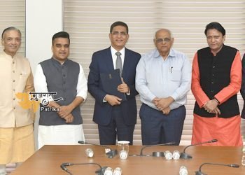 मुख्यमंत्री श्री भूपेंद्र पटेल की उपस्थिति में मेट्ट्यूब कॉपर इंडिया प्राइवेट लिमिटेड और गुजरात सरकार के बीच समझौता ज्ञापन