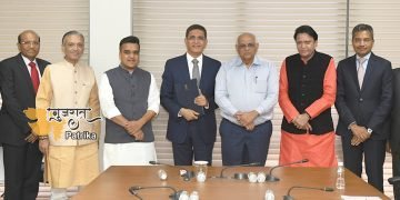 मुख्यमंत्री श्री भूपेंद्र पटेल की उपस्थिति में मेट्ट्यूब कॉपर इंडिया प्राइवेट लिमिटेड और गुजरात सरकार के बीच समझौता ज्ञापन