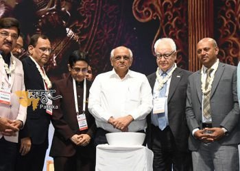 इंटरनेशनल पीडियाट्रिक्स एसोसिएशन की 30वीं कांग्रेस-इंडियन एकेडमी ऑफ पीडियाट्रिक्स की 60वीं वार्षिक बैठक का उद्घाटन करते हुए मुख्यमंत्री श्री.