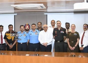 मुख्यमंत्री श्री भूपेन्द्र पटेल के अभिवादन यात्रा पर राष्ट्रीय रक्षा महाविद्यालय के प्रशिक्षण अधिकारी