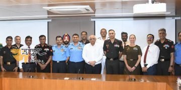 मुख्यमंत्री श्री भूपेन्द्र पटेल के अभिवादन यात्रा पर राष्ट्रीय रक्षा महाविद्यालय के प्रशिक्षण अधिकारी