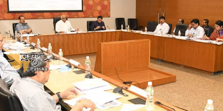 गुजरात इंफ्रास्ट्रक्चर डेवलपमेंट बोर्ड की 39वीं बोर्ड बैठक मुख्यमंत्री श्री भूपेंद्र पटेल की अध्यक्षता में हुई।