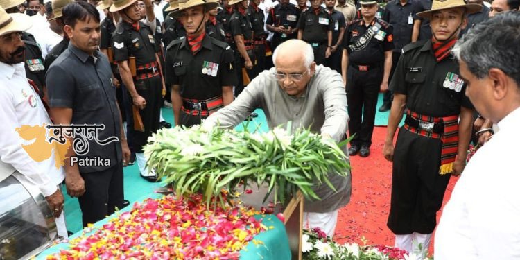 मुख्यमंत्री श्री भूपेन्द्र पटेल ने वीर शहीद महिपाल सिंह वाला को श्रद्धांजलि अर्पित की