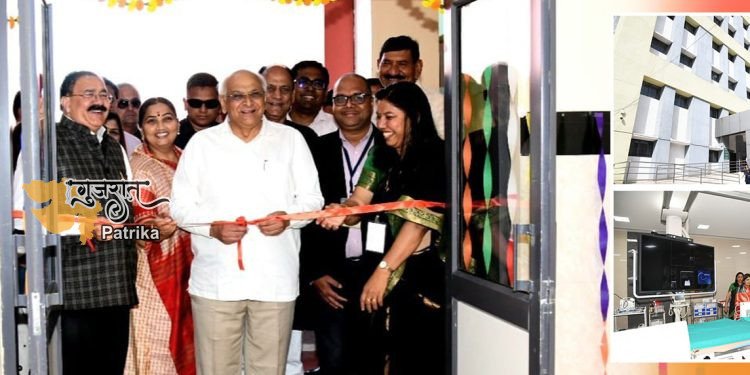 मुख्यमंत्री श्री भूपेन्द्र पटेल ने राजकोट सिविल अस्पताल में नवनिर्मित कैथलैब-कार्डियोलॉजी विभाग का उद्घाटन किया।