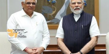 गुजरात के मुख्यमंत्री ने प्रधानमंत्री से मुलाकात की