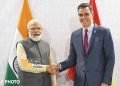 प्रधानमंत्री श्री नरेन्द्र मोदी ने पेड्रो सांचेज को स्पेन के प्रधानमंत्री के रूप में फिर से चुने जाने पर बधाई दी