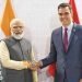 प्रधानमंत्री श्री नरेन्द्र मोदी ने पेड्रो सांचेज को स्पेन के प्रधानमंत्री के रूप में फिर से चुने जाने पर बधाई दी