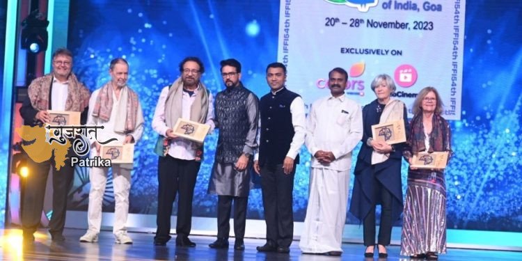 सिनेमा के उल्लास के उत्सव के बीच, गोवा के खूबसूरत तट पर 54वें आईएफएफआई का रंगारंग शुभारंभ