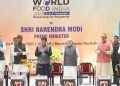 प्रधानमंत्री श्री नरेन्द्र मोदी ने वर्ल्ड फूड इंडिया 2023 का उद्घाटन किया