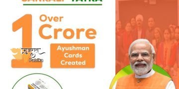 विकसित भारत संकल्प यात्रा ।