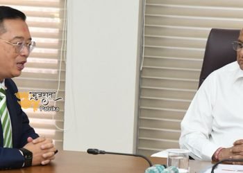 भारत में सिंगापुर गणराज्य के उच्चायुक्त श्री साइमन वोंग ने मुख्यमंत्री से सौजन्य मुलाकात की