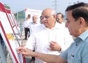 मुख्यमंत्री ने मोटेरा से गांधीनगर तक चल रहे मेट्रो रेल निर्माण की प्रगति की समीक्षा की