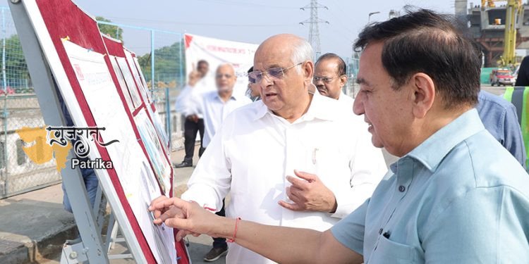 मुख्यमंत्री ने मोटेरा से गांधीनगर तक चल रहे मेट्रो रेल निर्माण की प्रगति की समीक्षा की