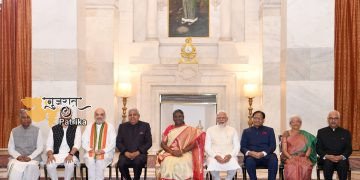 भारत के राष्ट्रपति भारत रत्न प्रदान करते हैं