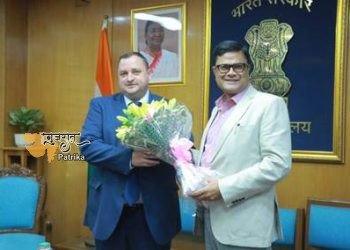 श्री संजय कुमार ने महामहिम के नेतृत्व में रूसी प्रतिनिधिमंडल के साथ बैठक की। शिक्षा के क्षेत्र में सहयोग पर रूसी संघ के उप शिक्षा मंत्री श्री डेनिस ग्रिबोव
