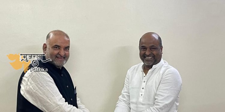मिलन परीख ने बांग्लादेश संसद में बांग्लादेशी सांसद श्री मोहित उर रहमान शान्तो से मुलाकात की!
