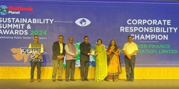 आउटलुक प्लैनेट सस्टेनेबिलिटी समिट एंड अवार्ड्स 2024 में पीएफसी को “सीएसआर चैंपियन अवार्ड” मिला