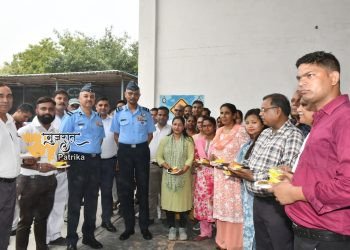 13 बीआरडी, पालम में रखरखाव कमान के एओसी-इन-सी का दौरा