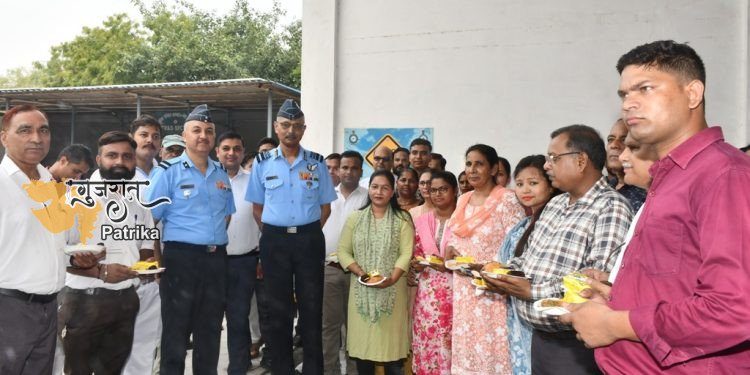 13 बीआरडी, पालम में रखरखाव कमान के एओसी-इन-सी का दौरा