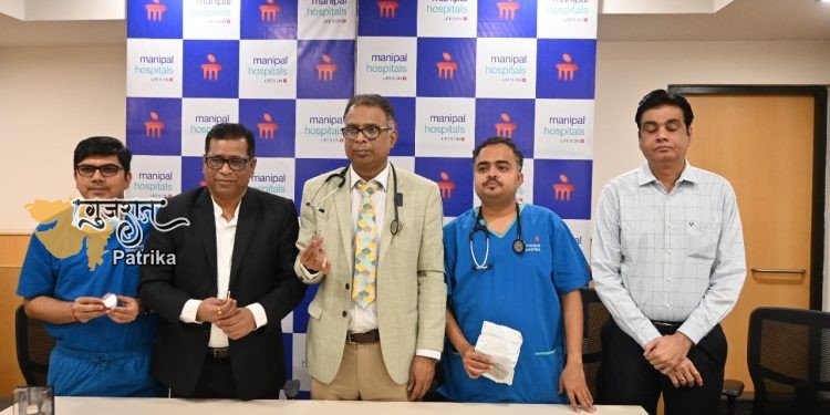मणिपाल हॉस्पिटल्स ने पूर्वी भारत का पहला एआई-संचालित इंजेक्टेबल वायरलेस पेसमेकर सफलतापूर्वक स्थापित किया