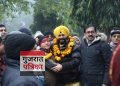 जितेंद्र सिंह शंटी ने पदयात्रा करके बिहारी कॉलोनी के लोगों से मुलाकात की।